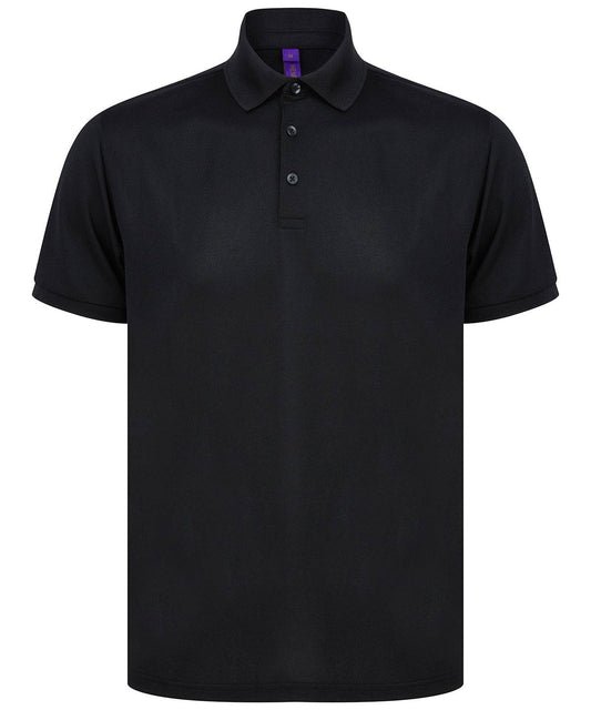 Recycled polyester polo shirt