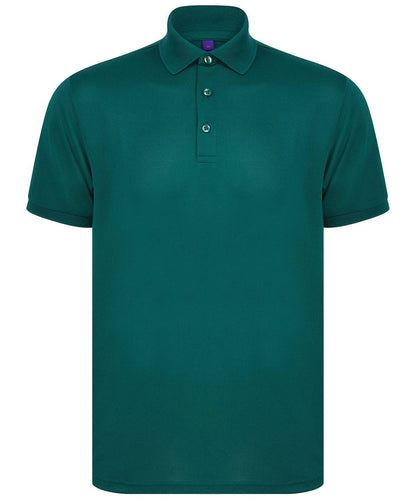 Recycled polyester polo shirt