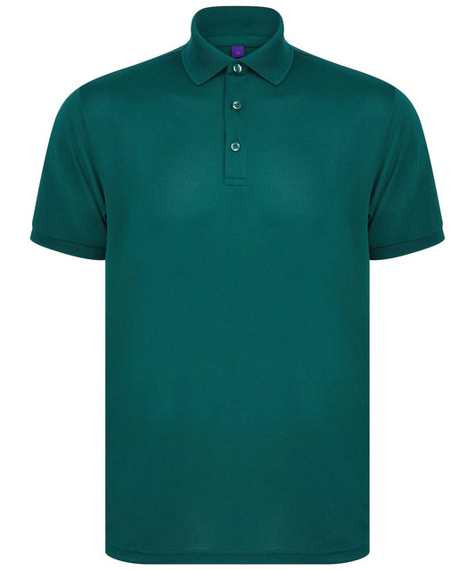 Recycled polyester polo shirt