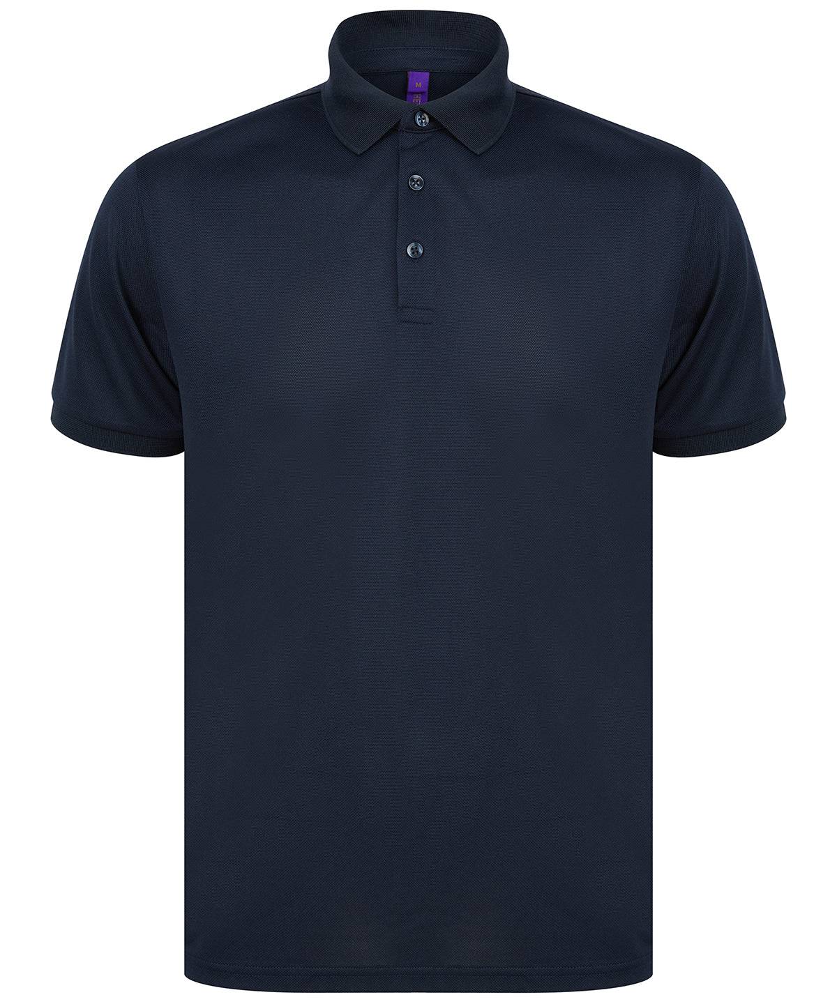 Recycled polyester polo shirt