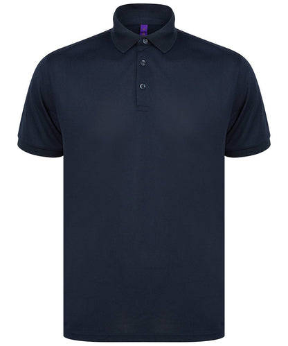 Recycled polyester polo shirt