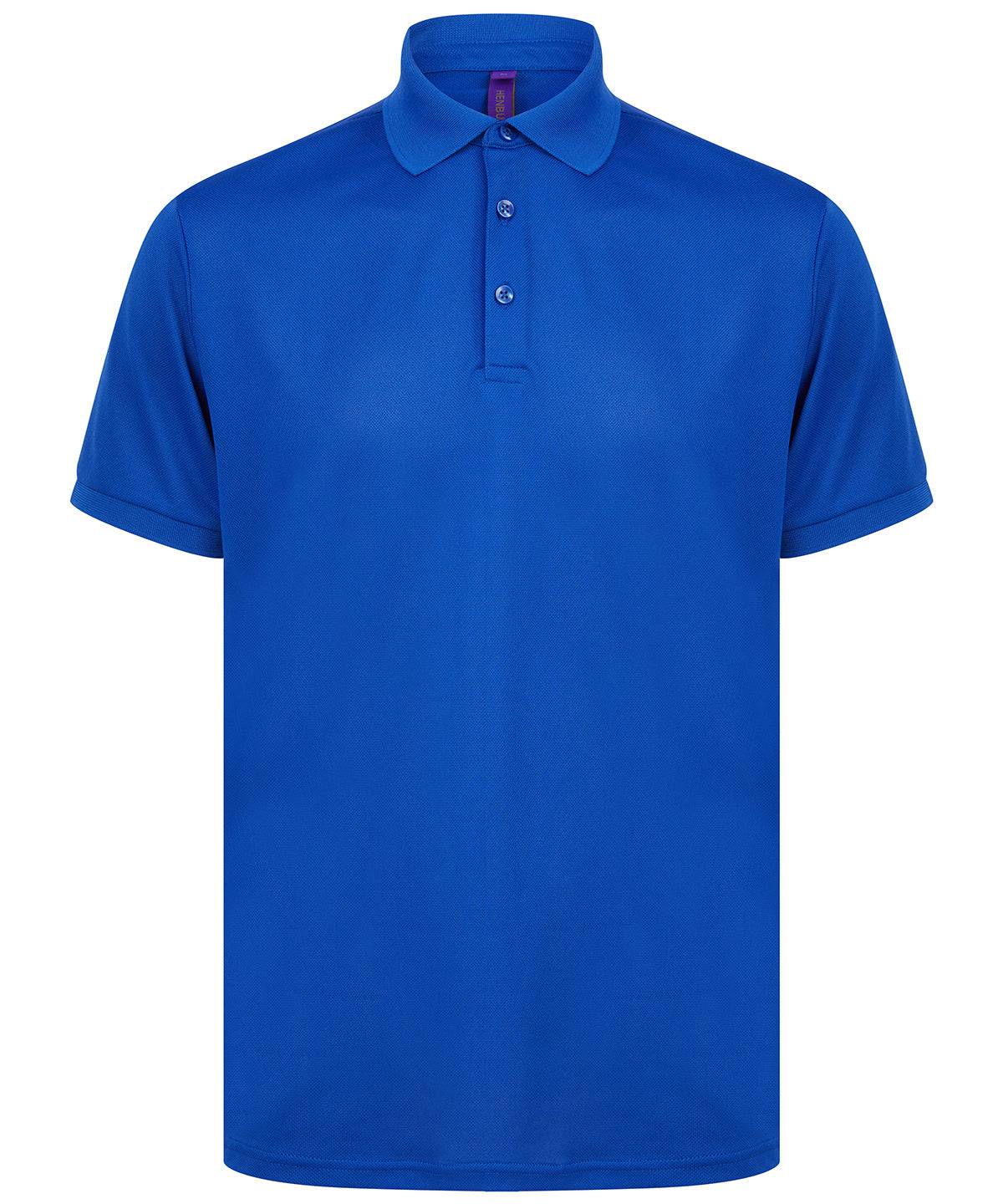 Recycled polyester polo shirt