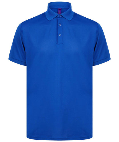 Recycled polyester polo shirt