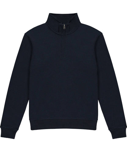 Regular fit ¼-zip sweatshirt