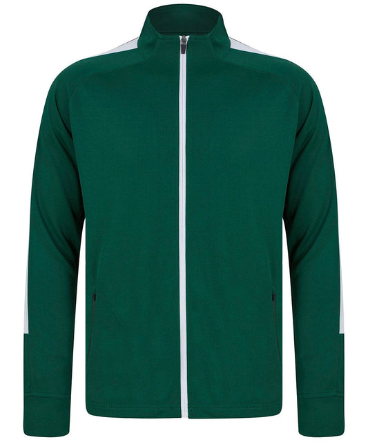 Knitted tracksuit top
