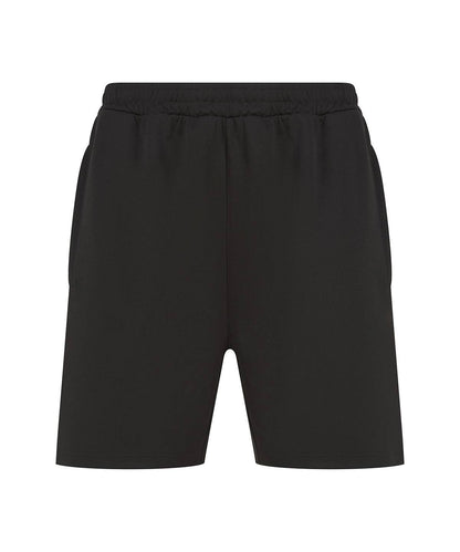 Knitted shorts with zip pockets