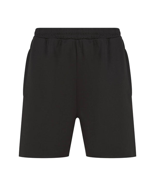 Knitted shorts with zip pockets