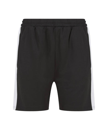 Knitted shorts with zip pockets